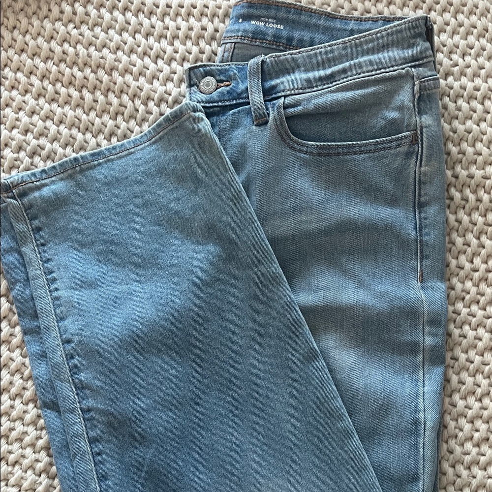 Old Navy High-Rise Wow Loose Jeans in Blue